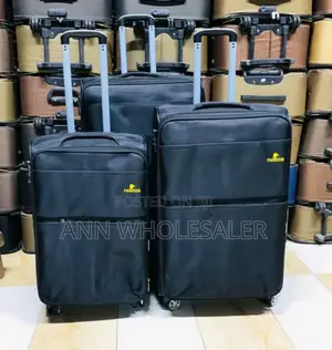 3 in 1 Fabric Laxurious Suitcase Briefcase Travel Bag