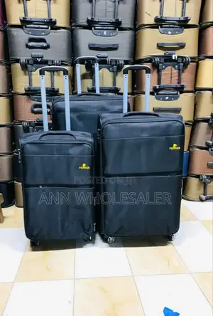 3 in 1 Fabric Laxurious Suitcase Briefcase Travel Bag