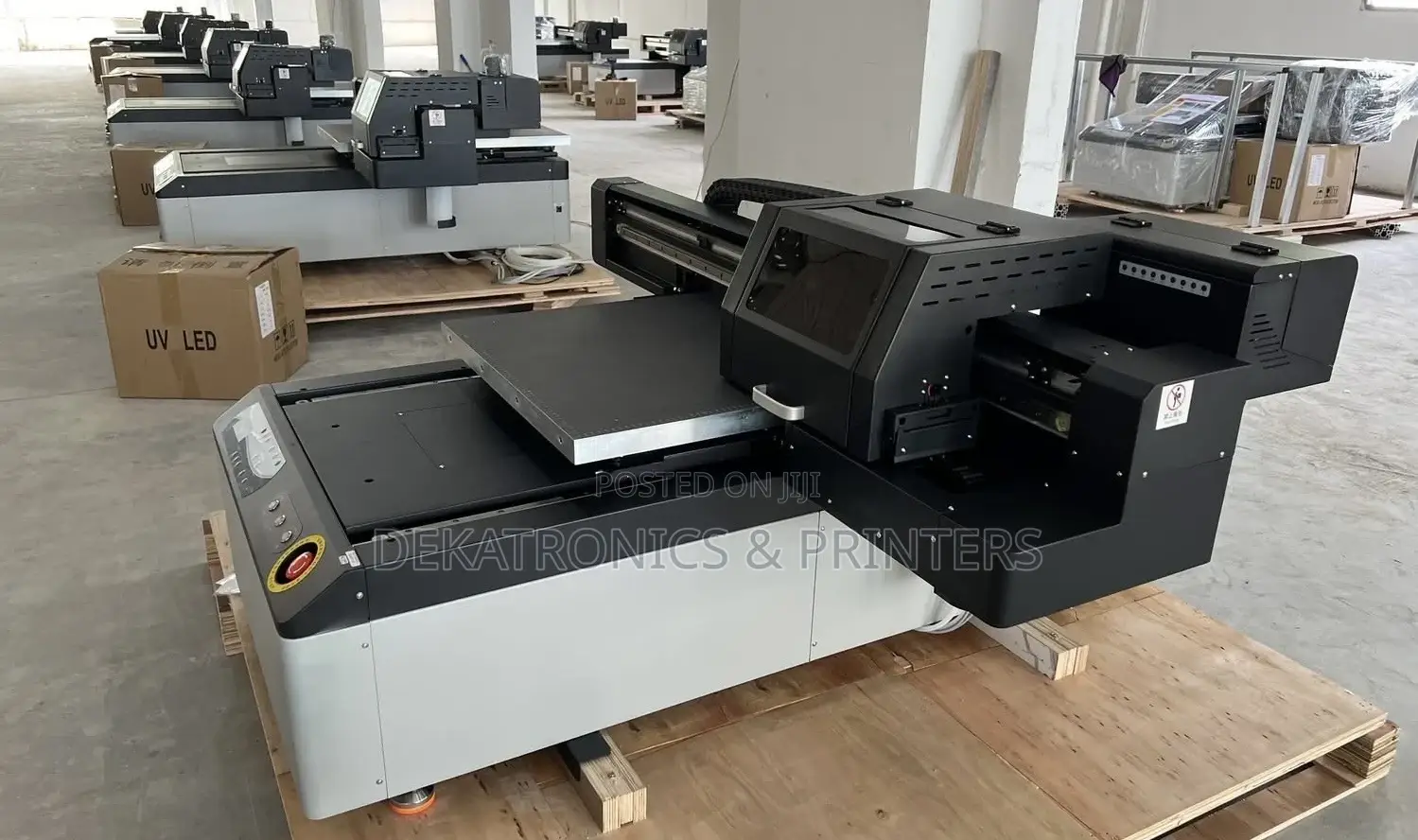 60cm by 90cm Uv Flatbed Printer With 3 Xp600 Printer Heads