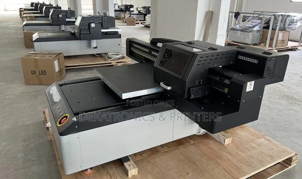60cm by 90cm Uv Flatbed Printer With 3 Xp600 Printer Heads - main view