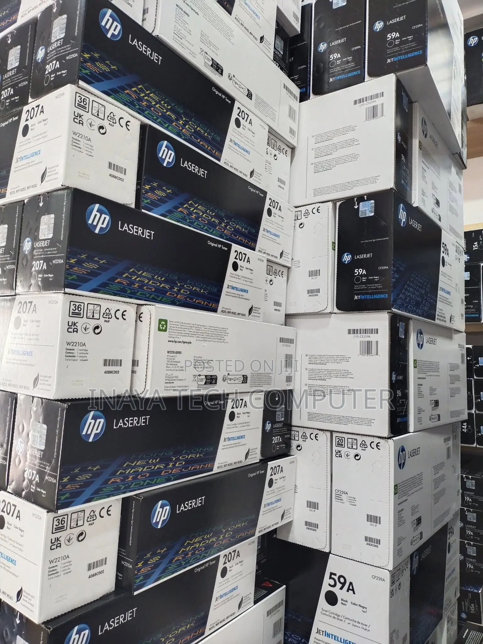 Hp 207a Black Original Laserjet Toner Cartridge - W2210a