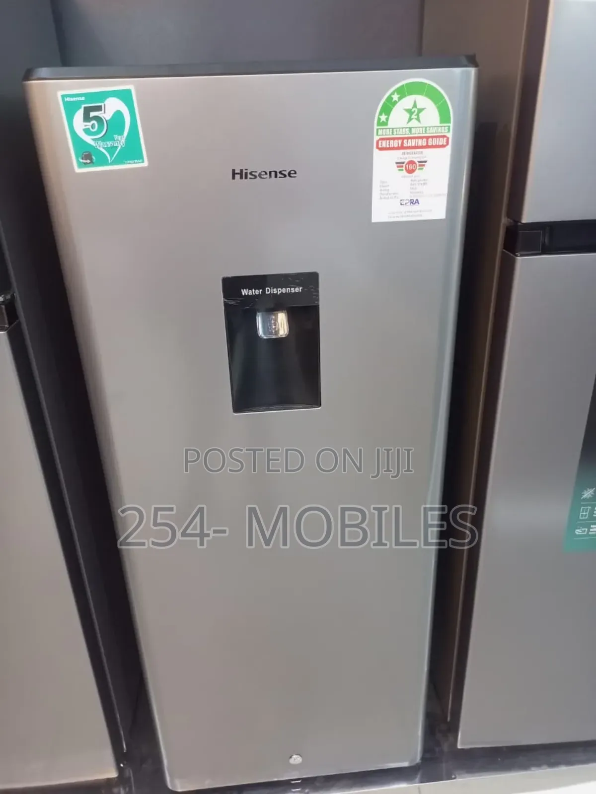 Hisense Single Door Fridge With Water Dispenser 176lref176dr