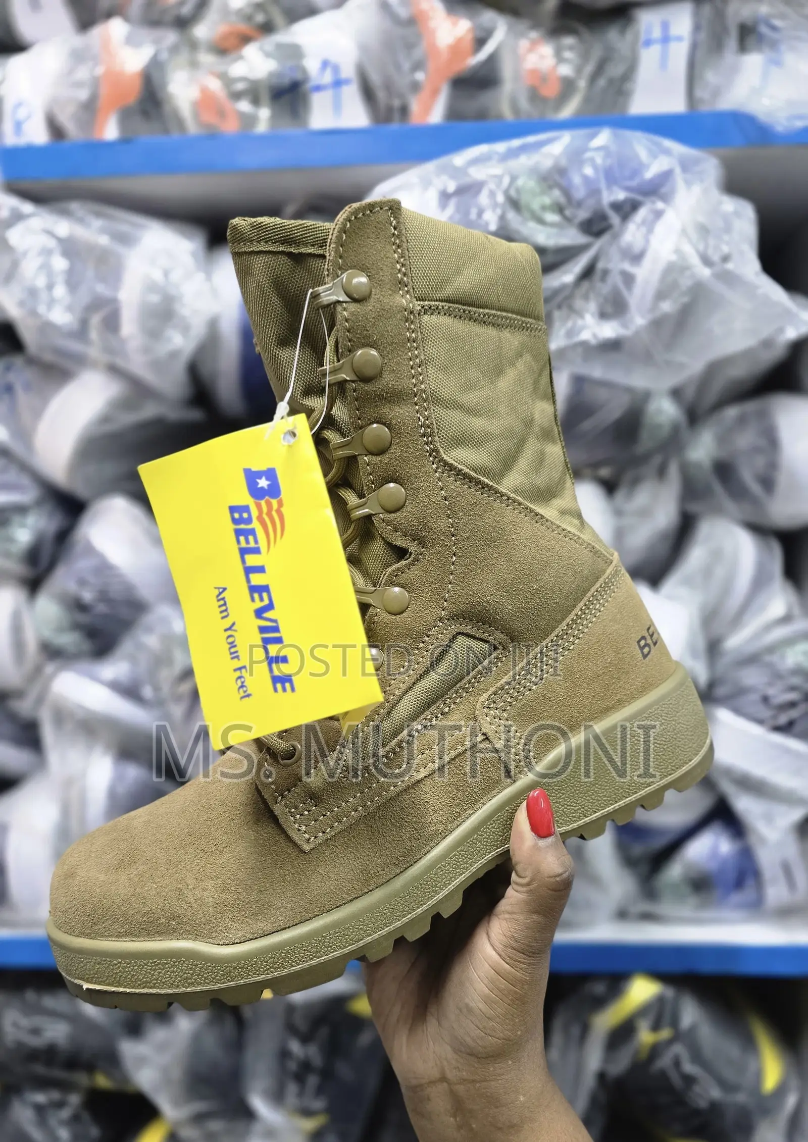 Quality New Belleville Military Hiking Boots Sizes 40_45