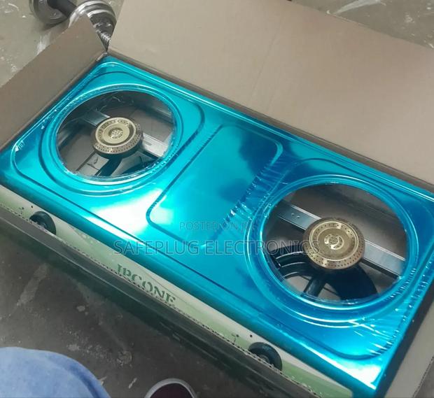 Ipcone Auto Ignition Table Top Stainless 2 Burner Gas Cooker - main view