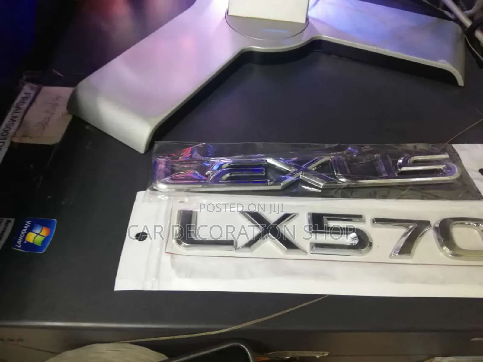 Lexus or Lx 570 Decal Badges