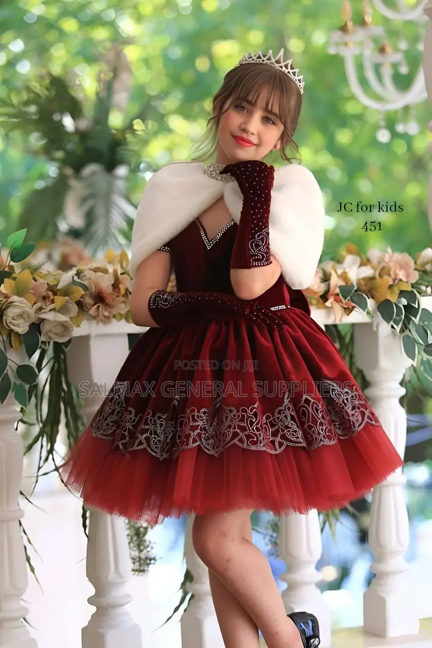 Elegant 4pc Dress Set Age 4-11yrs