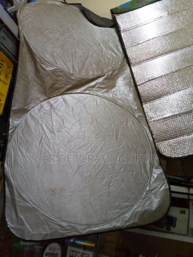 Round Designed Wide Uv Rays Reflective Sunshade - thumbnail 2