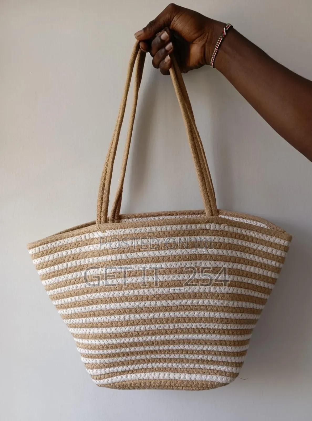 Large Capacity Straw Woven Bag