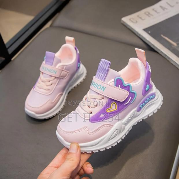 Girl's Elegant Sneakers - main view