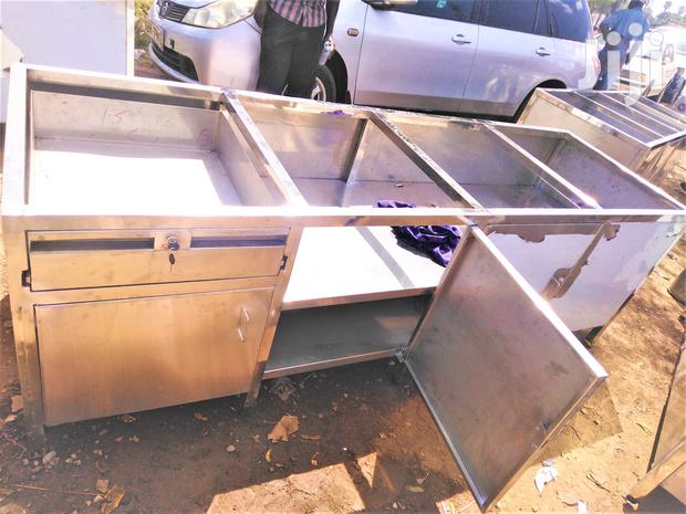 Stainless Steel Drawers And Shelfs