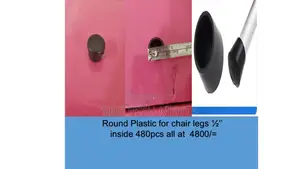Round Plastic Ferruls 1/2'' (480pcs)