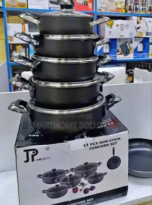 Cookware Set of 10pcs Granite Pots Pan, Jp High Quality