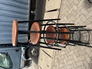 Mahogany Laboratory Stools