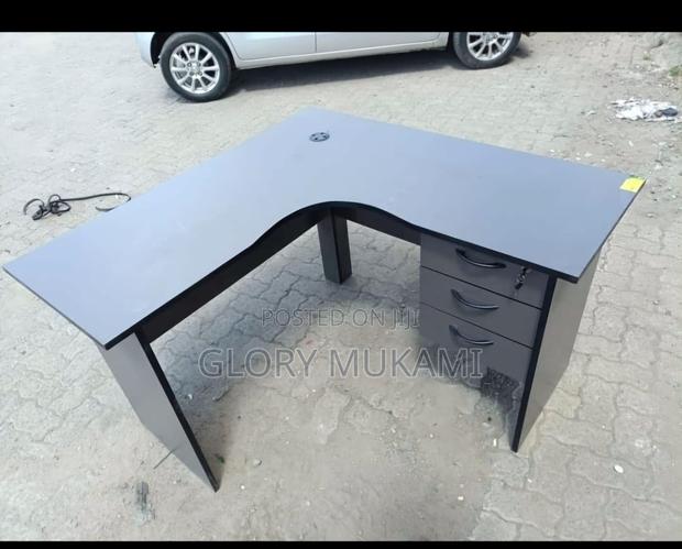 L Shaped Corner Office Desk - main view