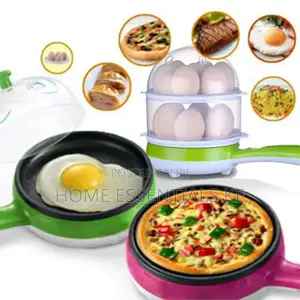 Electric 2in1 14pc Egg Boiler Steamer or Fry Grill Plate