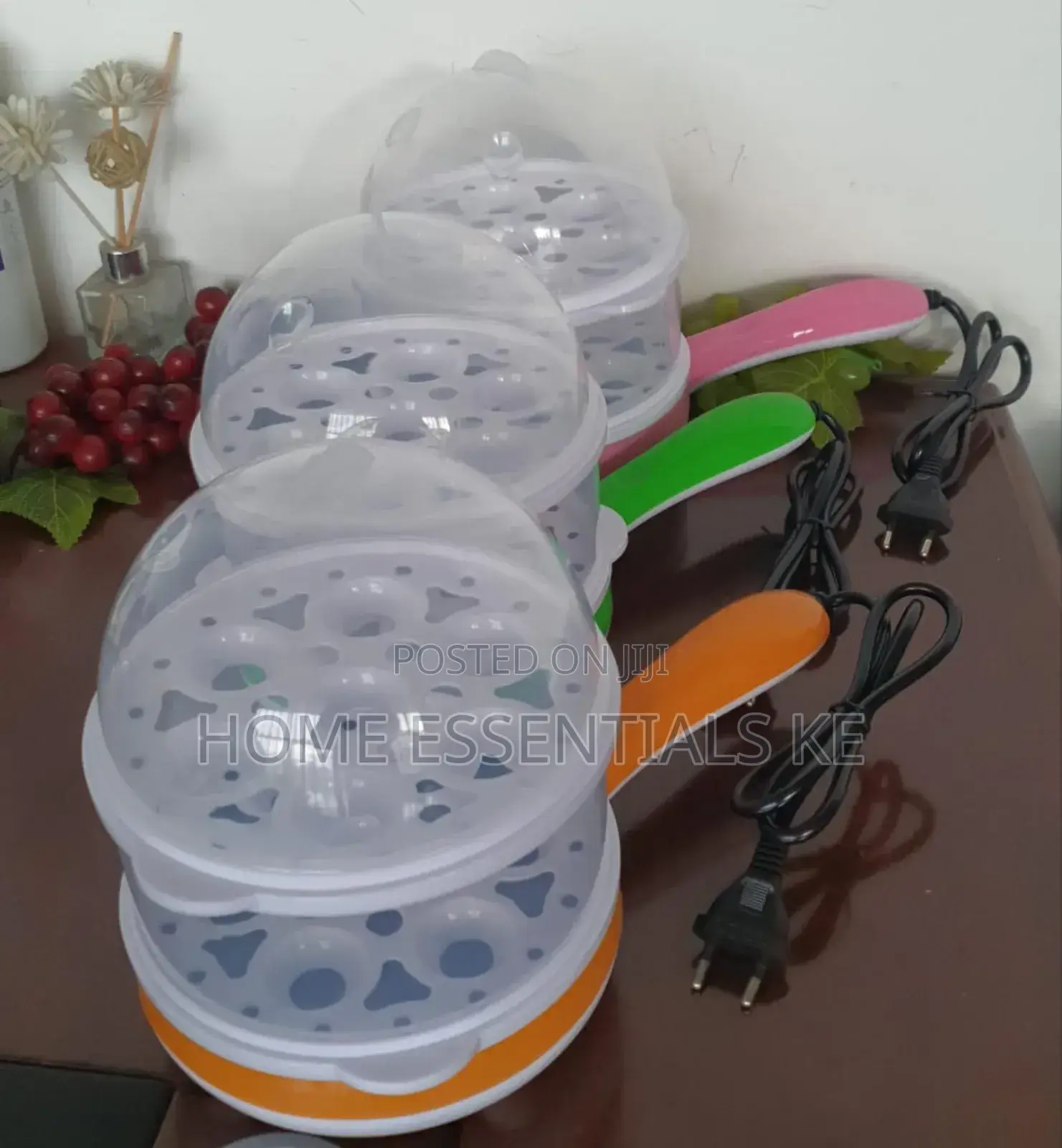 Electric 2in1 14pc Egg Boiler Steamer or Fry Grill Plate