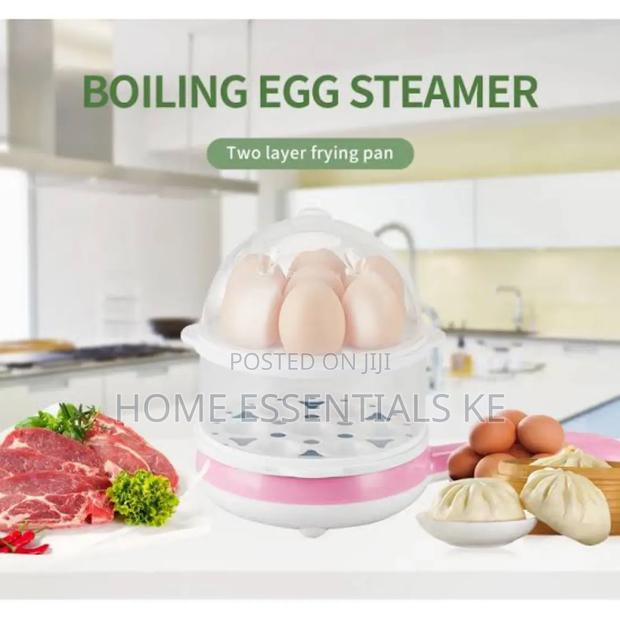 Electric 2in1 14pc Egg Boiler Steamer or Fry Grill Plate - thumbnail 4