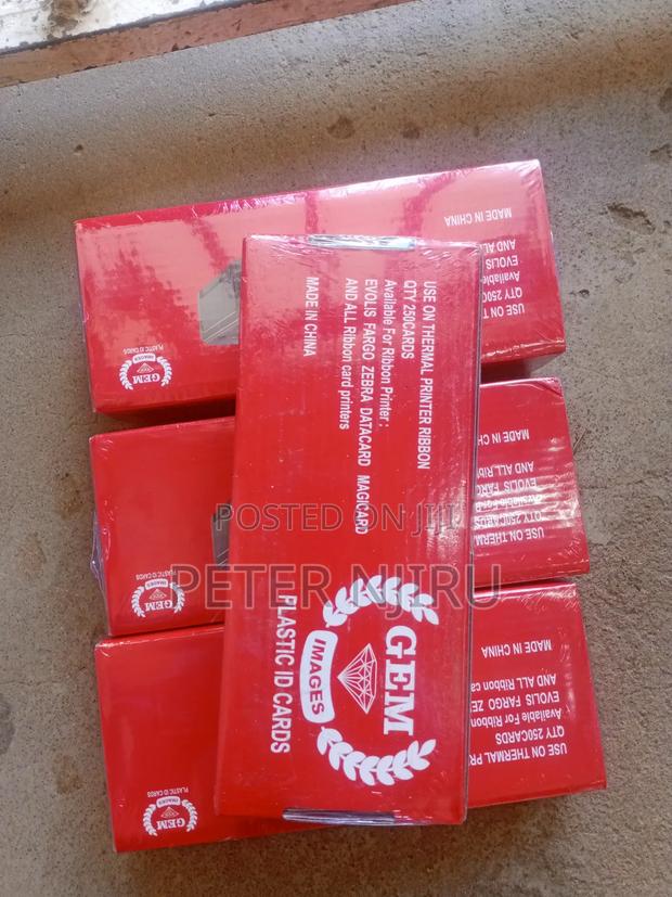 Gem Blank Plastic Cards for Thermal Printers - main view