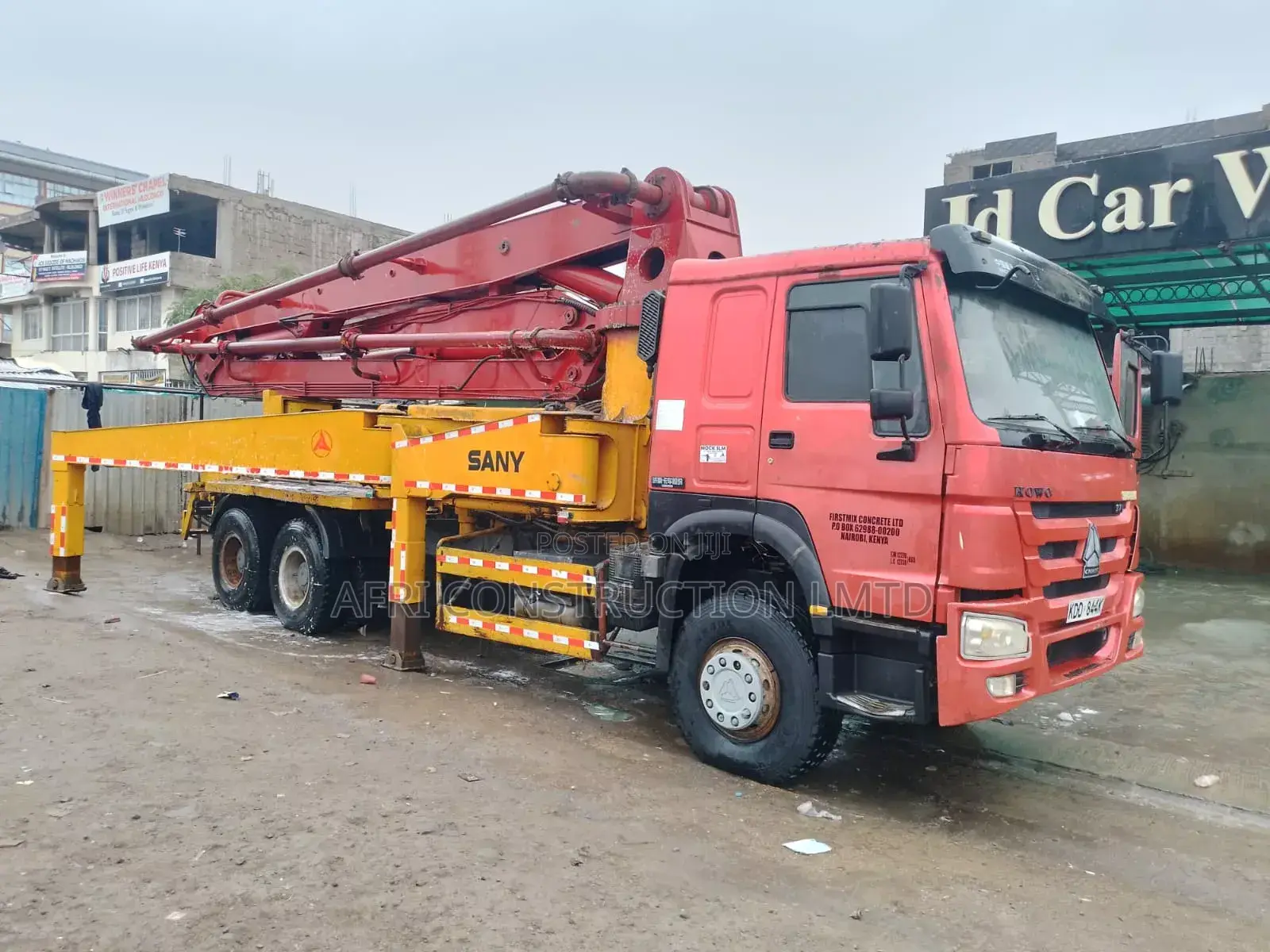 Concrete Pump With Mixer for Hire/Lease