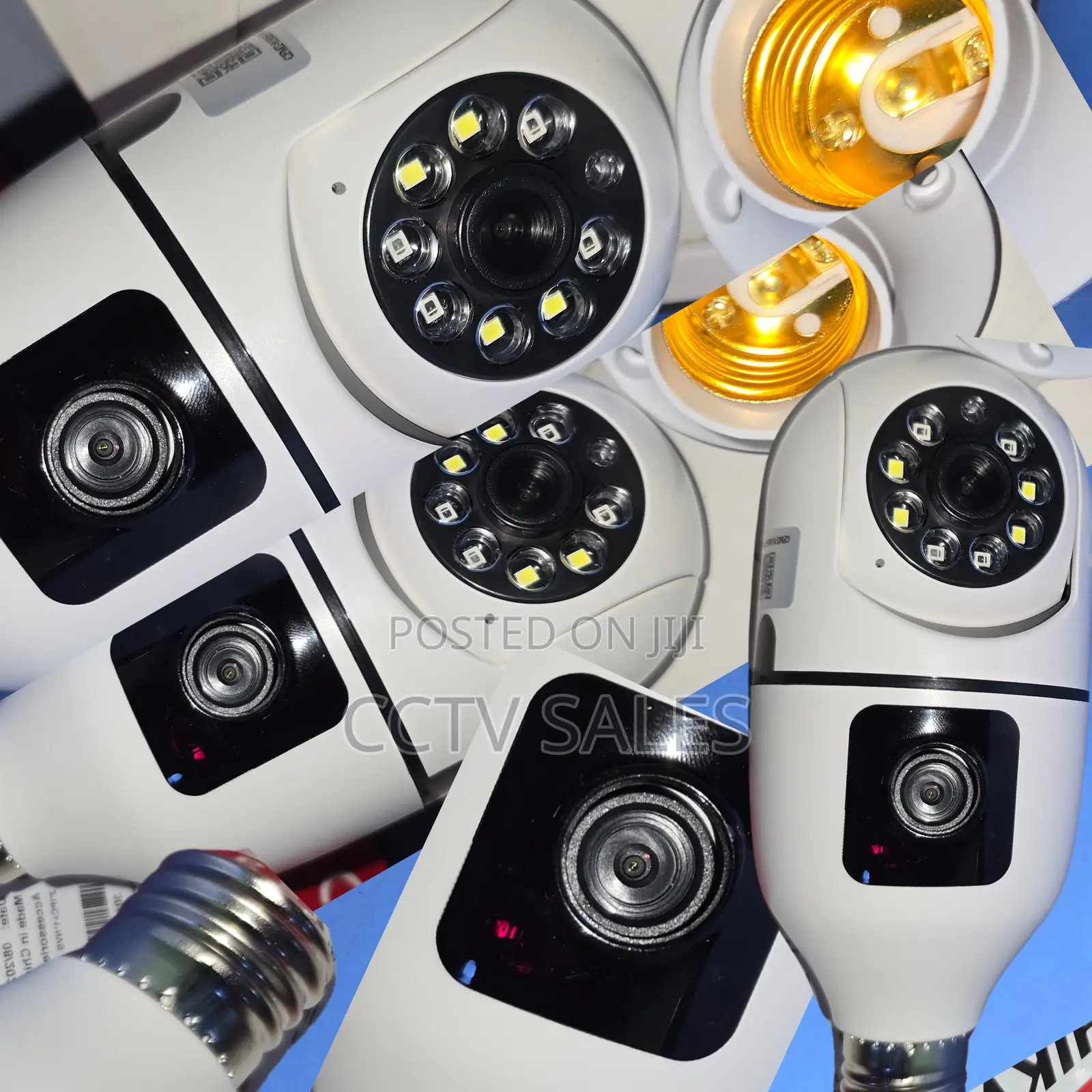 Remote View 2in1 Bulb Type Wireless Camera >Two Way Audio<