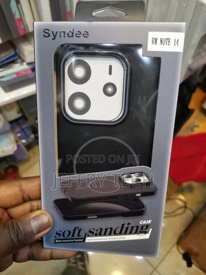 Openbuy Cover for Redmi Note 14 (Black Magnetic Case - thumbnail 2