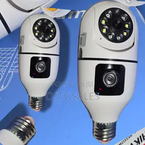 Wireless 2in1 Bulb Type Wifi Cctv>Two Way Audio< V360pro