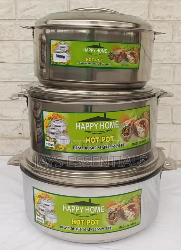 3pc Happy Home Hot Pots - main view