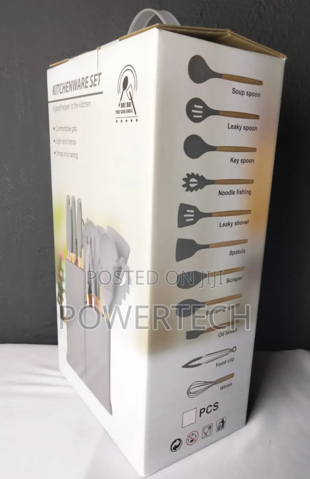 19pcs Silicon Spoons