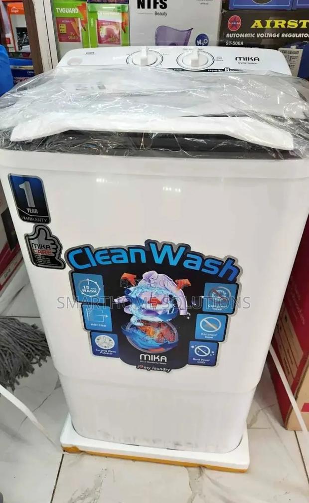 Mika 6kg Washing Machine: Compact Power for Laundry Needs