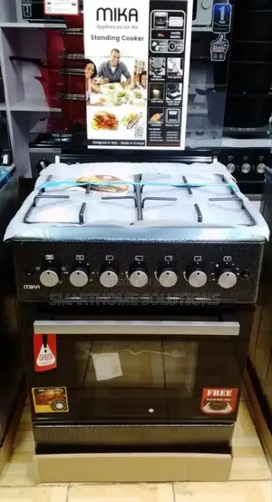 Mika Standing Cooker, 60cm X 60cm, 3 Gas Pool Jet Burners