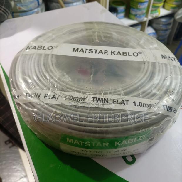 Approved Electric Cable Wire 1.0mm Twin Cable - thumbnail 2