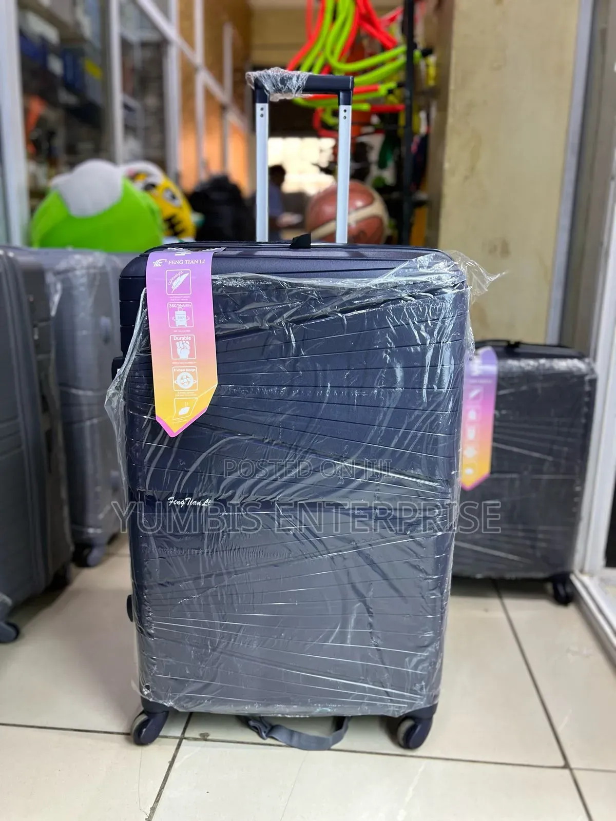 Large,Rubber,*Suitcases 1 Piece 75cm Height at 4500