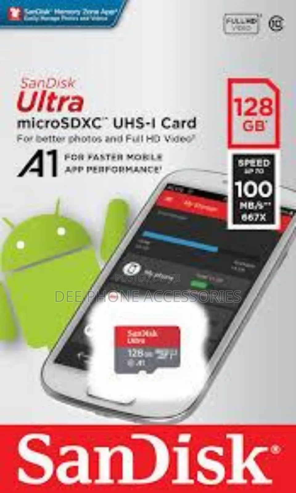 Sandisk 128 Gb Memory Card