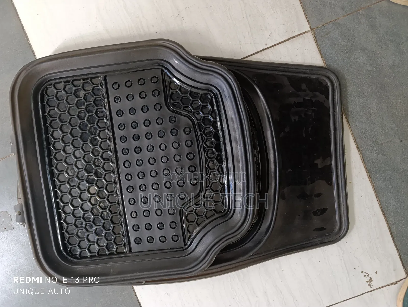 Universal Clear Black Car Mat/Car Floor Mats