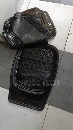 Clear Black Auto Floor Mat, Smoking Black Car Mat