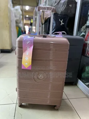  Pink Large Rubber _Suitcase at 4500