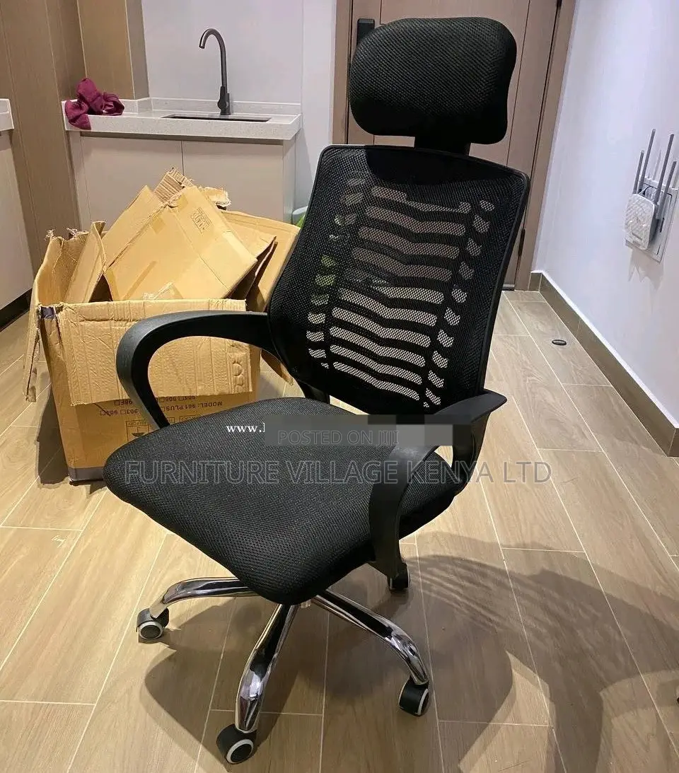 Office Chairs: Headrest Simple Lift Chair for Office