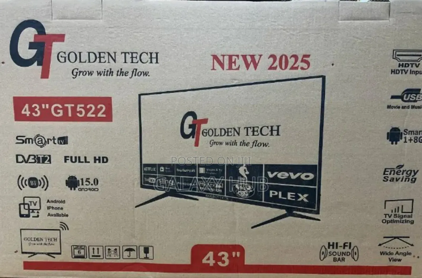 Goldentech 43 Inches Smart Android Digital Tv