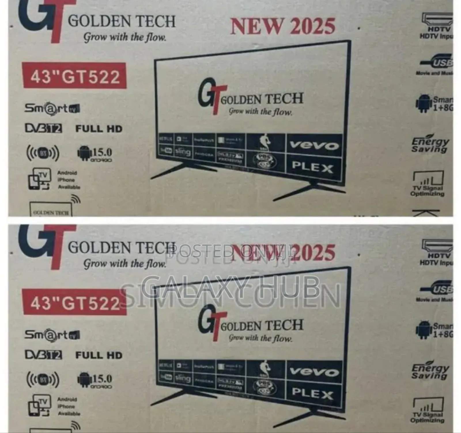 Goldentech 43 Inches Smart Android Digital Tv