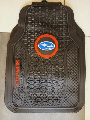 Antislip Subaru Floor Mats Black-Rubber Floor Mats in Cars