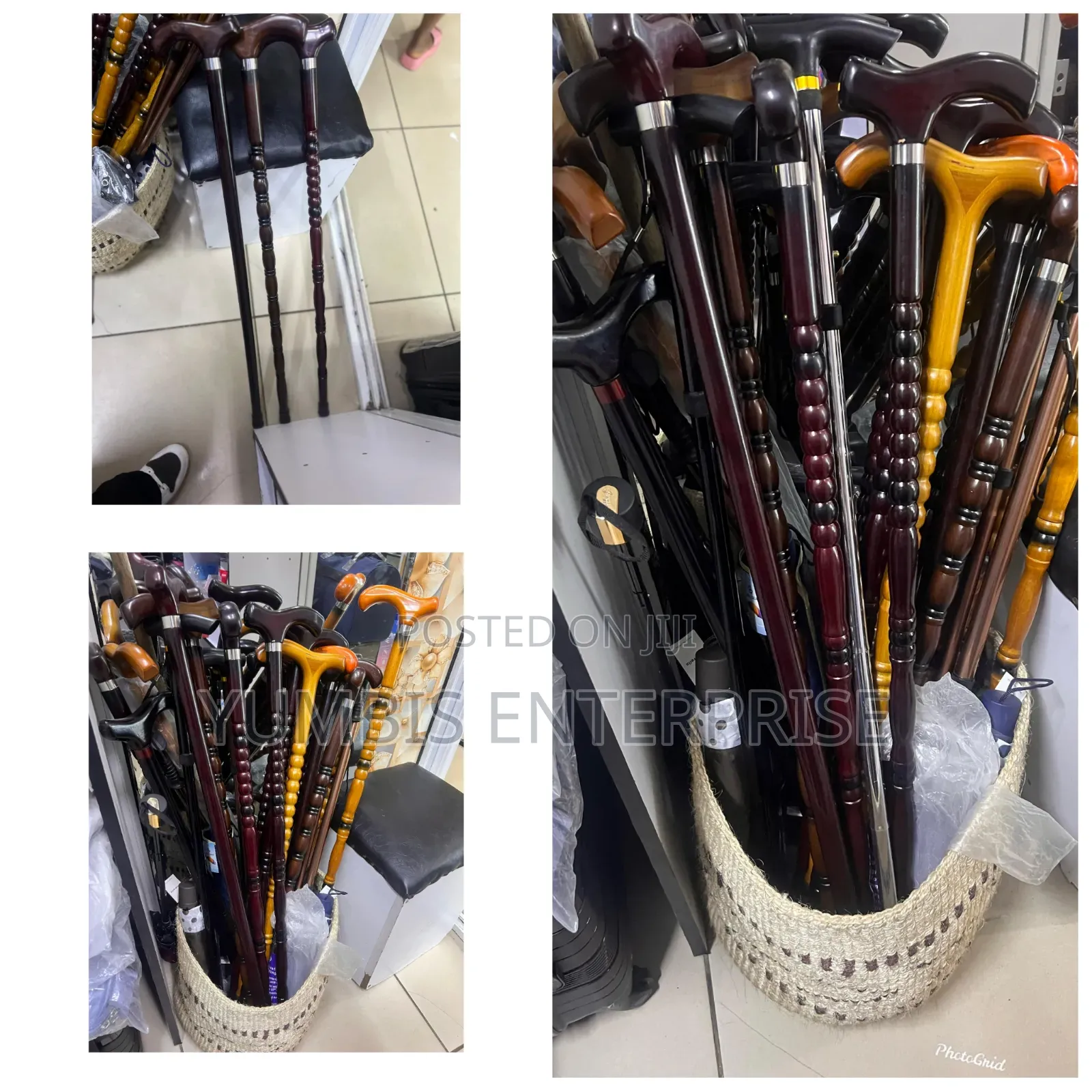 Mukwaju Walking Wooden Sticks at 1000