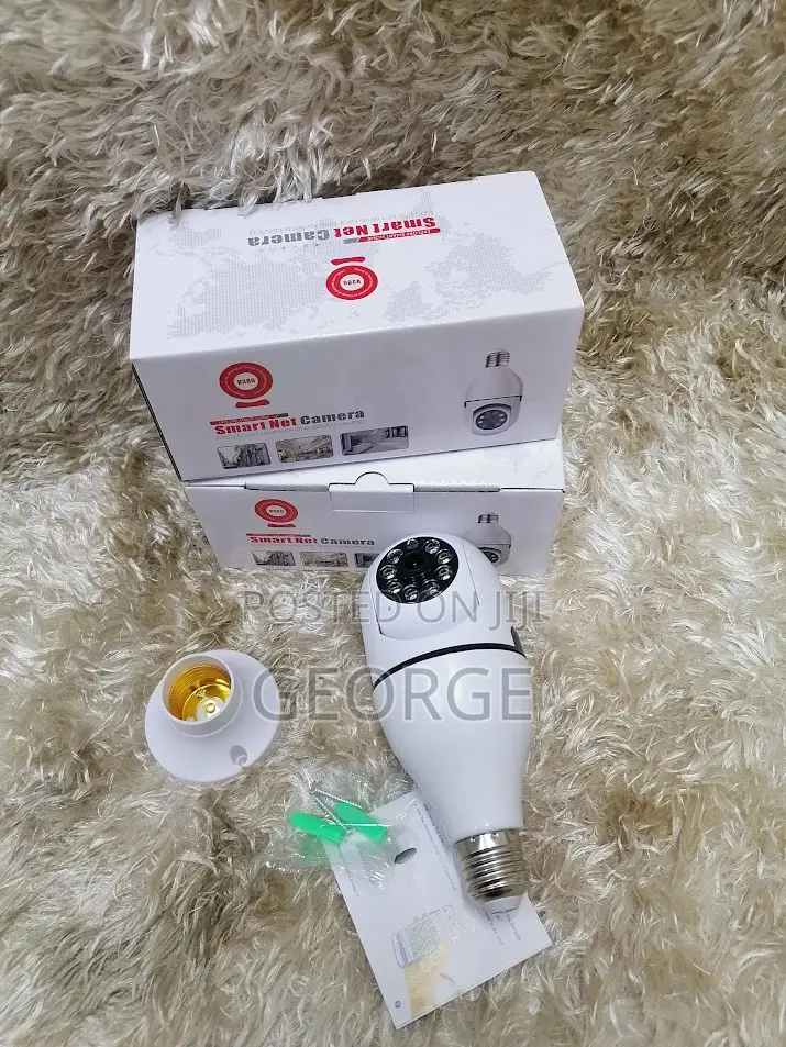 New V380 Rotating Bulb V380pro Bulb Camera Wifi PTZ Camera