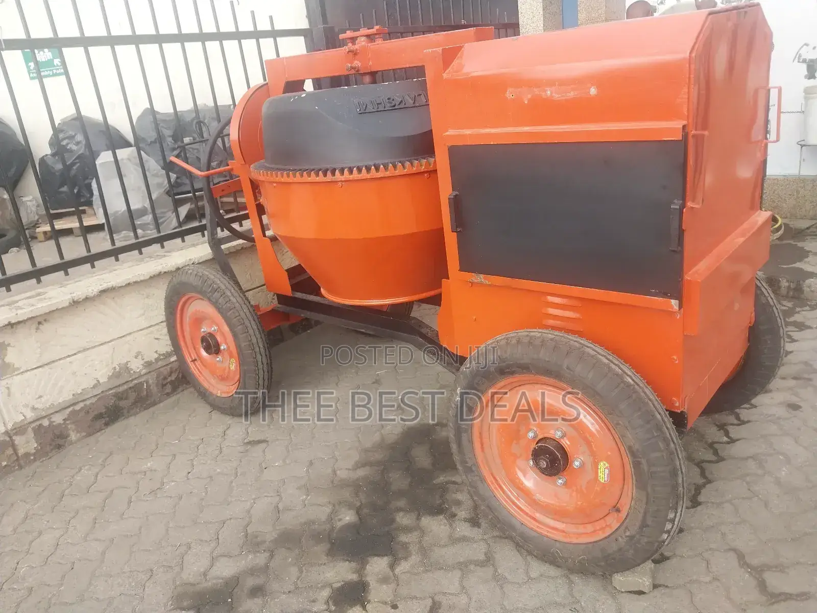 Heavy Duty Concrete Mixer 500ltrs