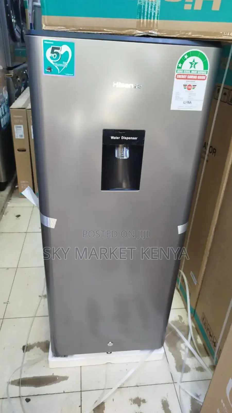 Hisense 176l Fridge With Water Dispenser Ref176dr