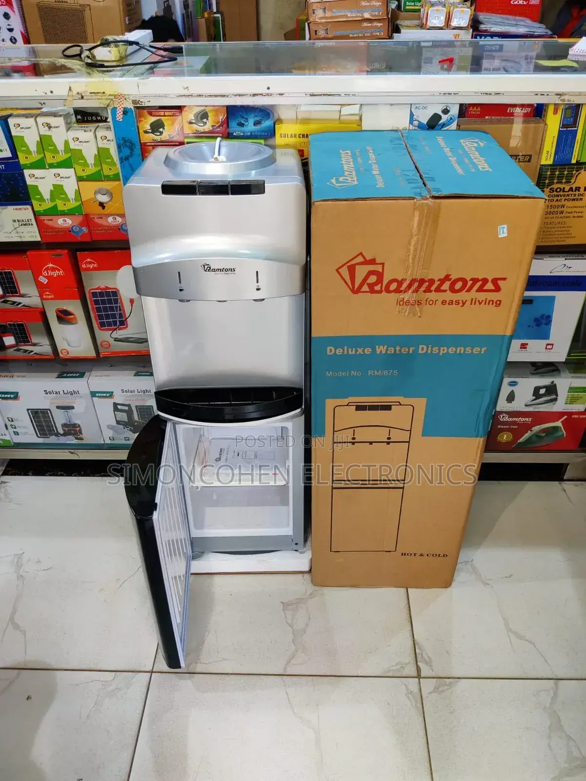 *Ramtons Dispenser 3taps Hot, Normal and Cold