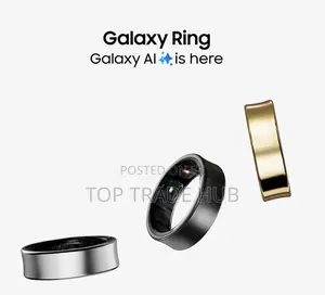 Sleek Titanium Samsung Galaxy Rings