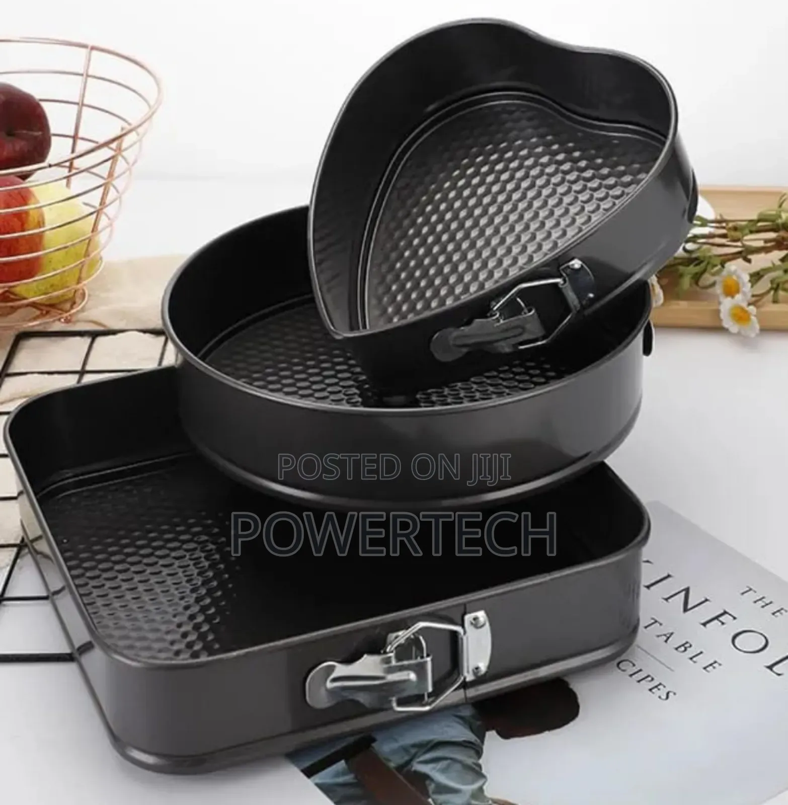 Bakin Tin Mixed Shape Baking Tin