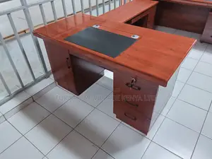 Imported Tables; Small Mahogany Executive Office Desk