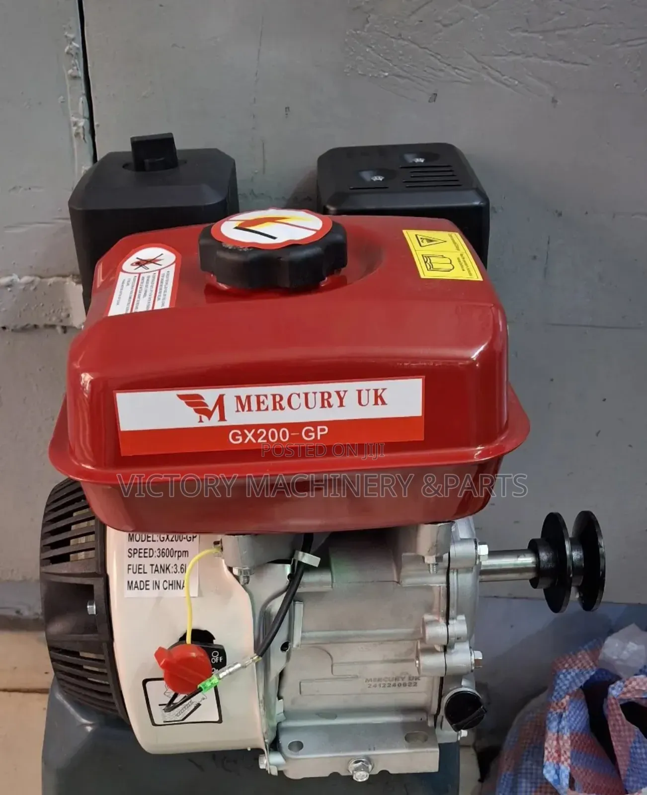 8.0hp Uk Mercury Engine Petrol