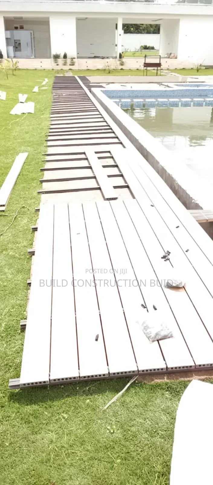 Outdoor WPC Decking Floor Boards.